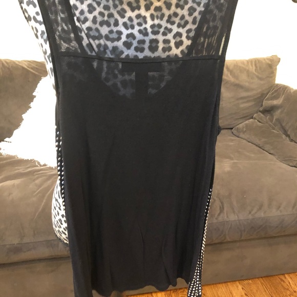 Gorgeous INC tank with silver studding - Picture 4 of 4